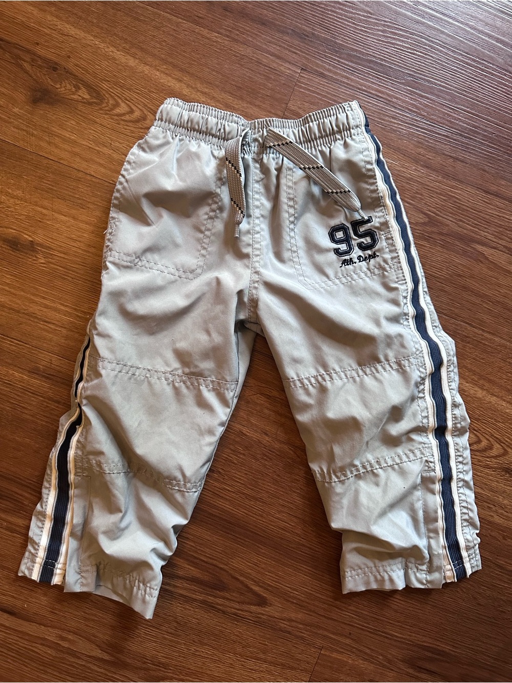 Y2K OshKosh B'gosh Track Pants with Navy Stripes